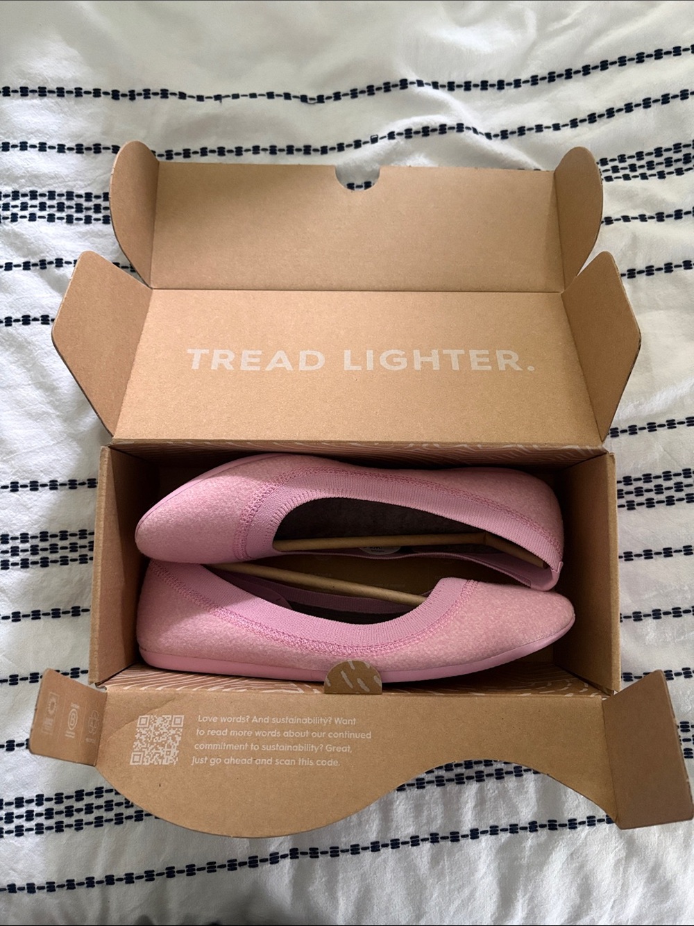 allbirds Pink Ballet Flats